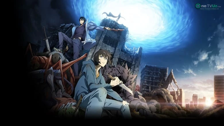 Yolg'iz yuksalish animesi 2024 tarjima jangari kadr 1